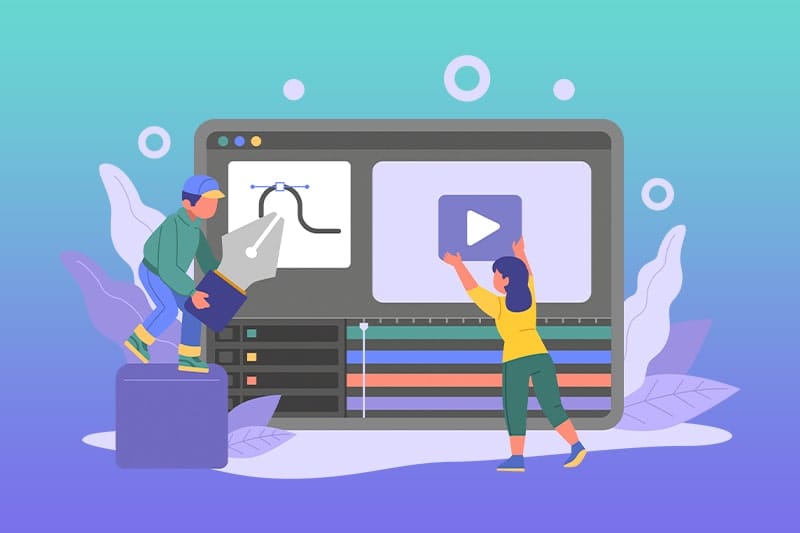 طريقة تصميم فيديو موشن جرافيك